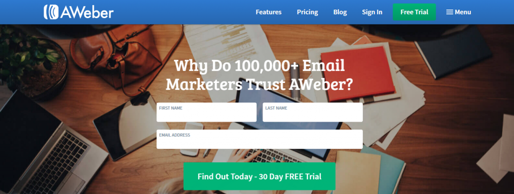 Aweber: Email Newsletter Creation software