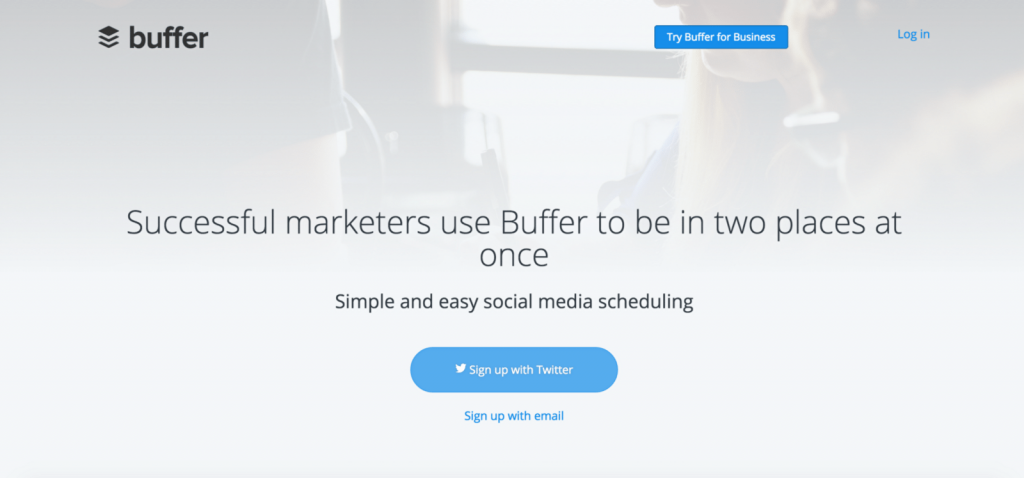 Buffer - A social media tool