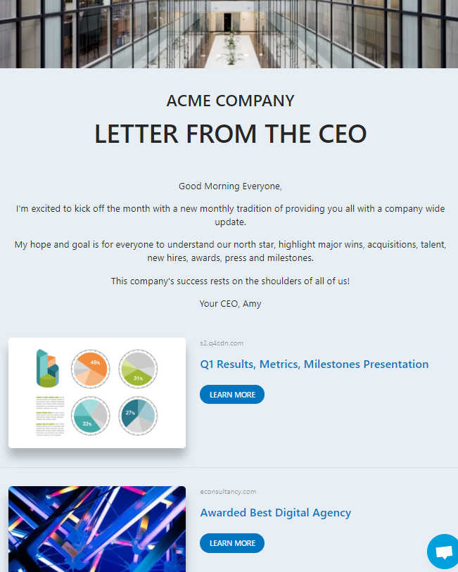 best software for employee newsletters