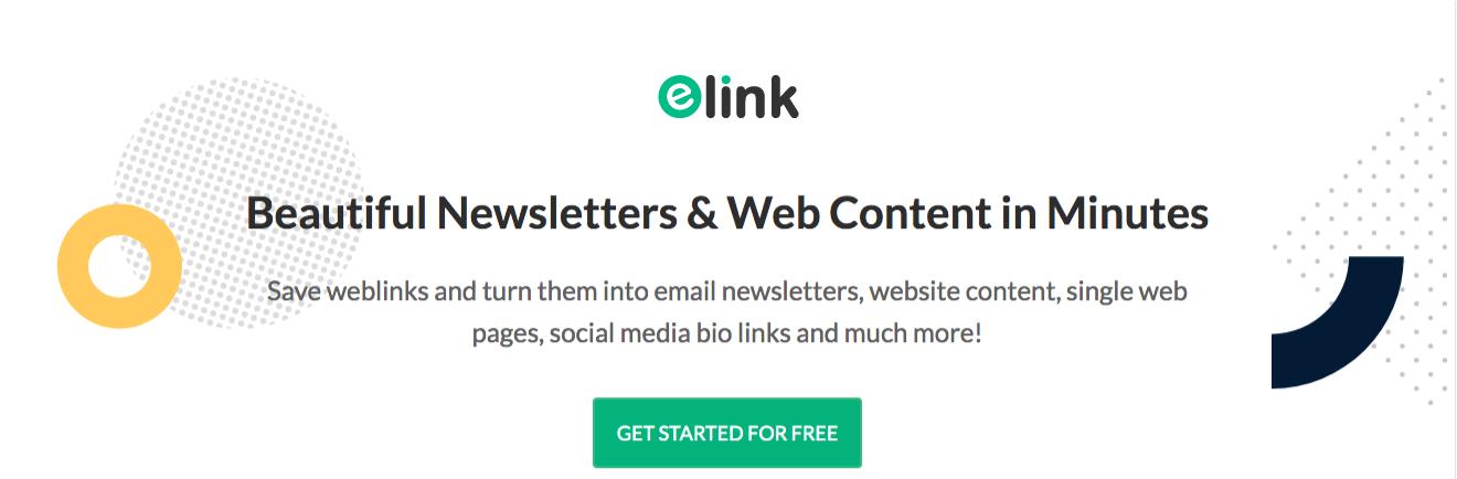 Elink for content curation