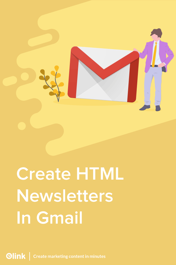 Create html newsletter for Gmail 