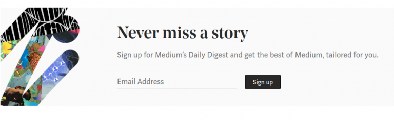 Medium - A content curation platform