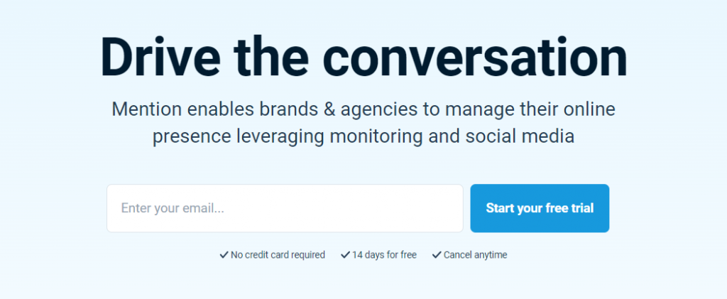 Mention : A social media analytics tool