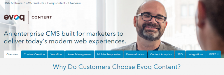 Evoq : CMS for marketers