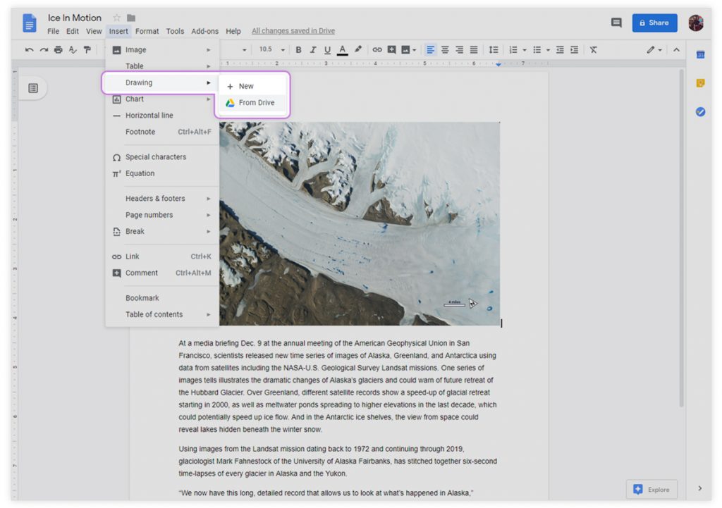 Tip on google docs for adding e-signatures to your documents