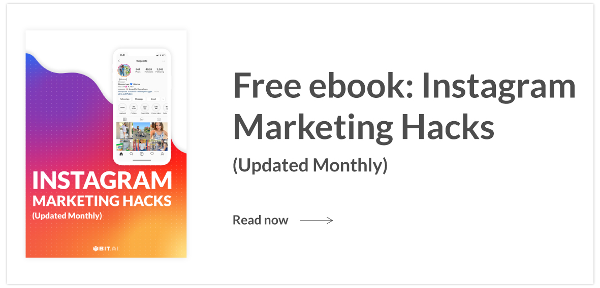 Instagram marketing hacks ebook