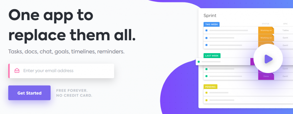 Clickup as confluence alternative