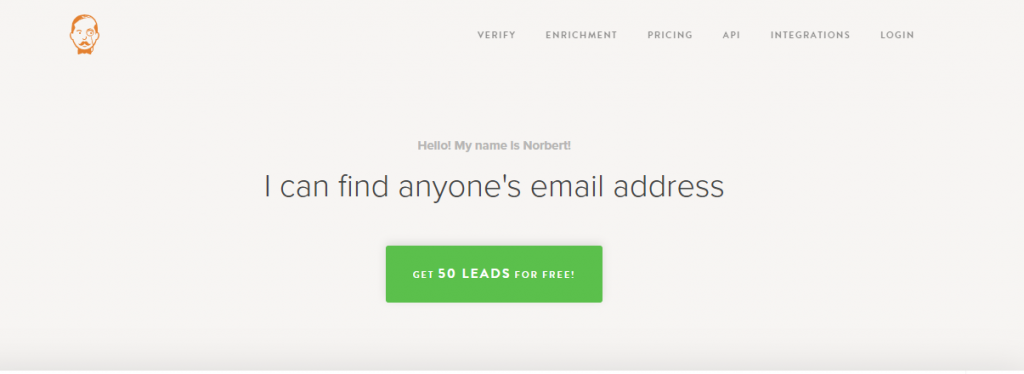 Voila norbert: Lead generation software