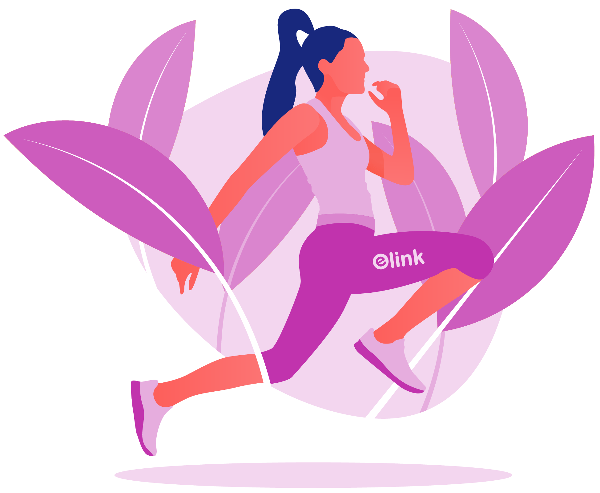 A girl running for better fitness