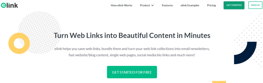 Elink.io: Tool for non profits