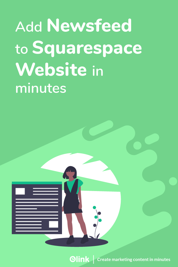 How To Add Newsfeed to Your Squarespace Website?