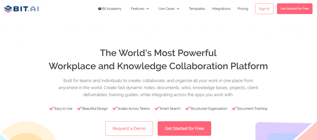 Bit.ai: Technical writing tool