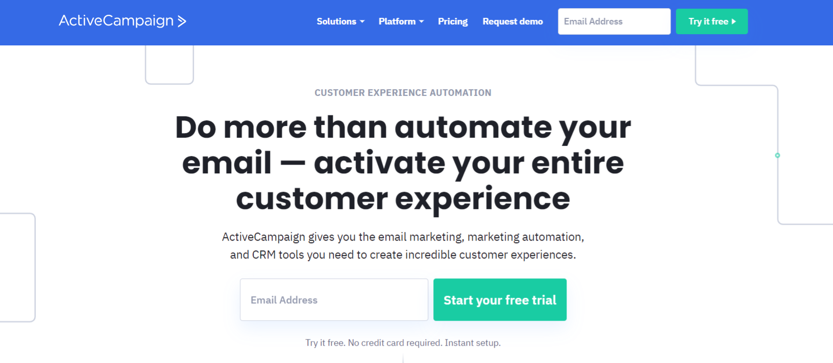 Active campaign: Email marketing automation tool