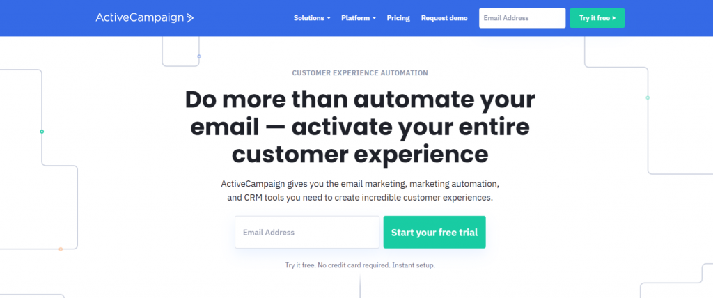 Activecampaign: Email marketing software