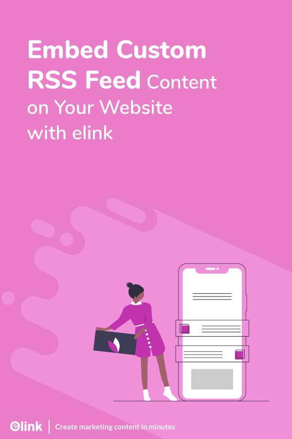 setting up an rss feed for a website