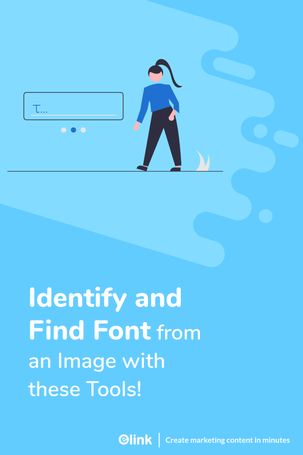 Identify and find font in an image - pinterest