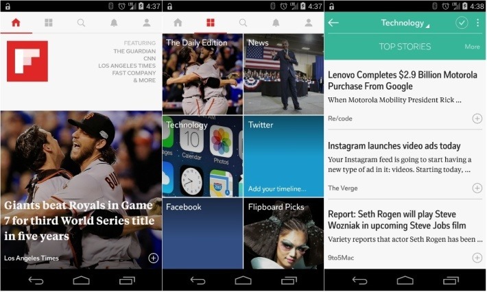 Flipboard: News aggregator website