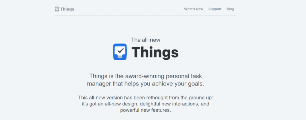 Things: Tool for freelancers