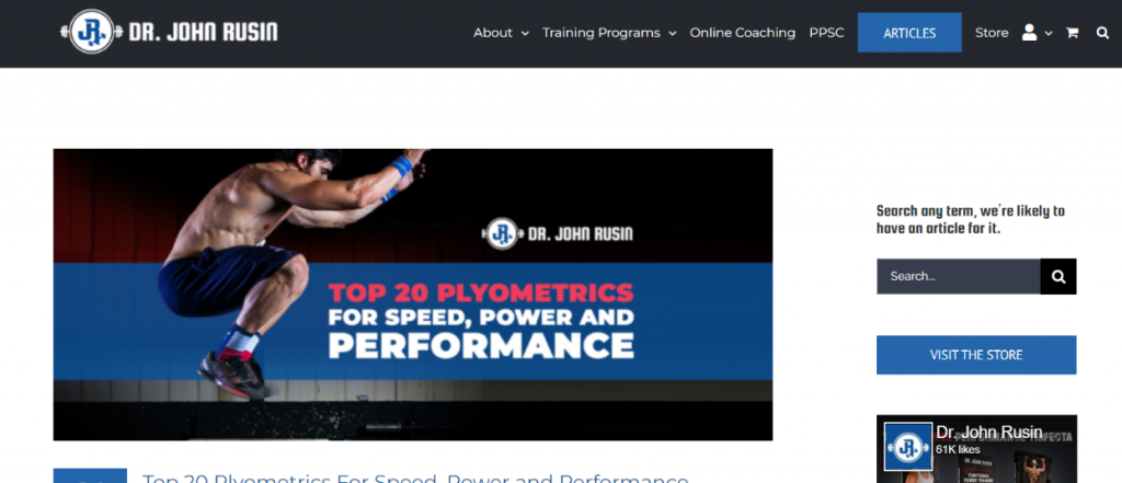 Dr John rusin: Bodybuilding blog and website