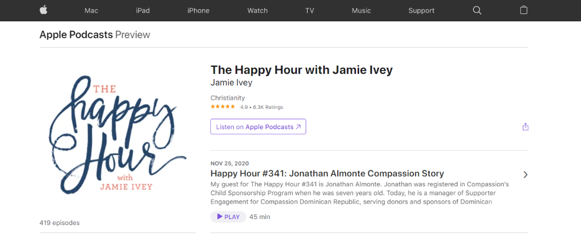 The happy hour podcast: Christian podcast