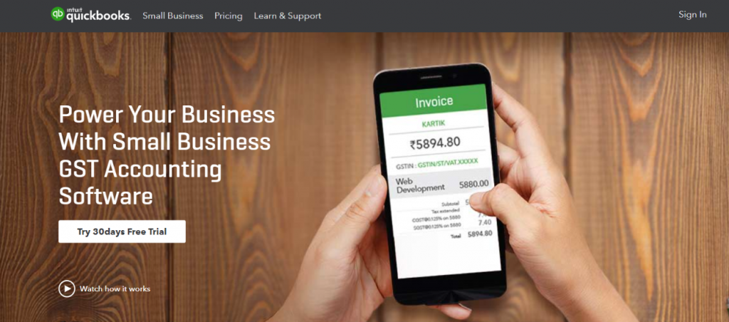 Quickbooks: Tool for freelancers