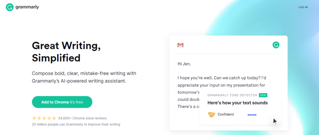 Grammarly: Tool for researchers