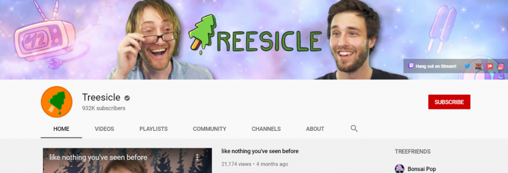 Treesicle: Funny Youtube Channel