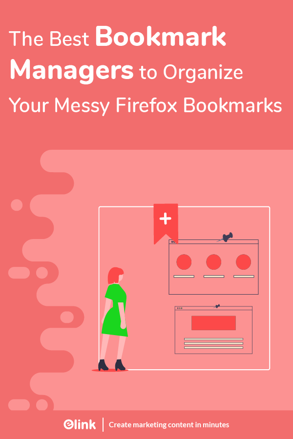 Firefox bookmark manager - pinterest