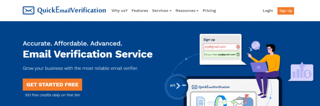 Quick email verification: Email verification tool