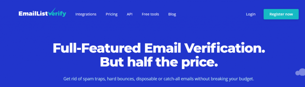 Emaillistverify: Email verification tool