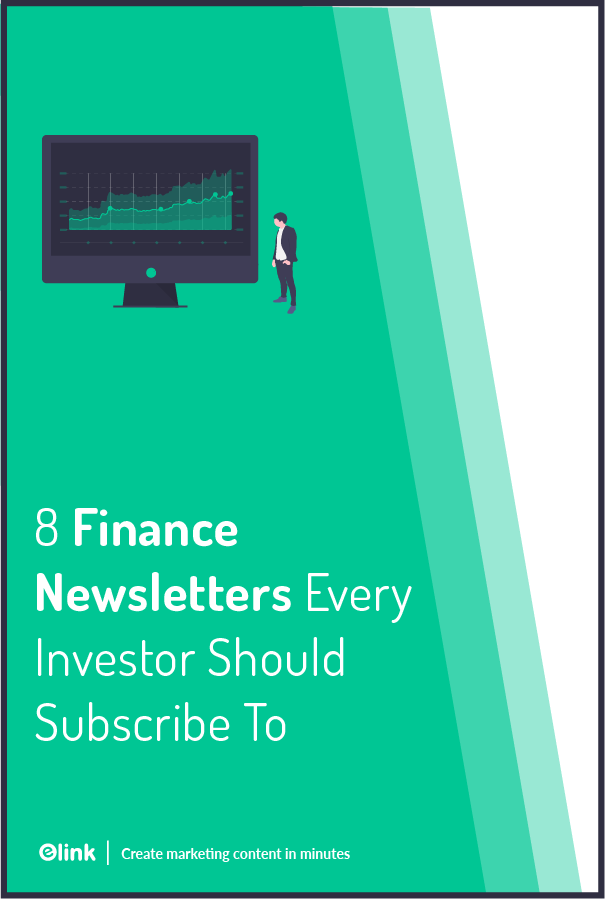 Finance newsletters - Pinterest