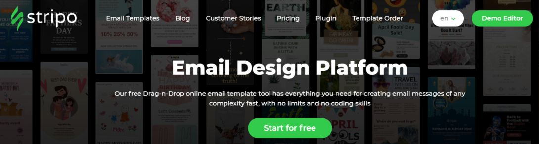 Stripo: Email template builder