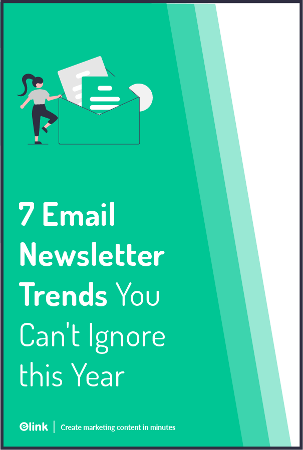 Newsletter trends - Pinterest