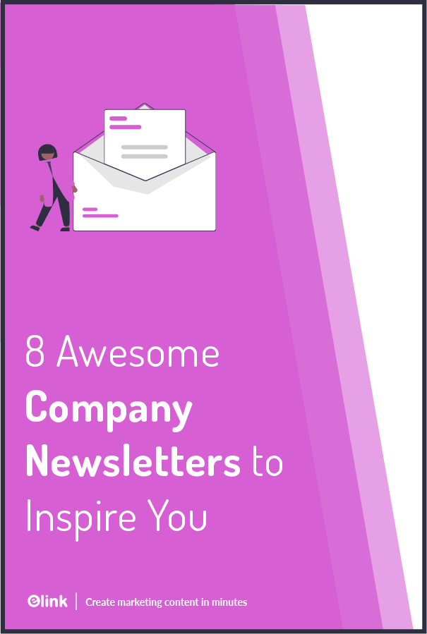 Company newsletter - Pinterest