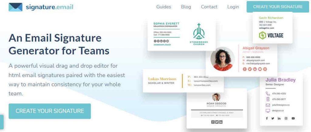 9 Best Email Signature Generator Tools in 2024!