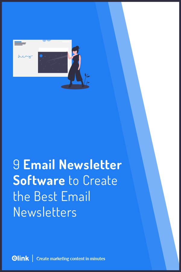 Email Newsletter Software - Pinterest