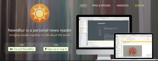 News Blur: A RSS feed generator tool