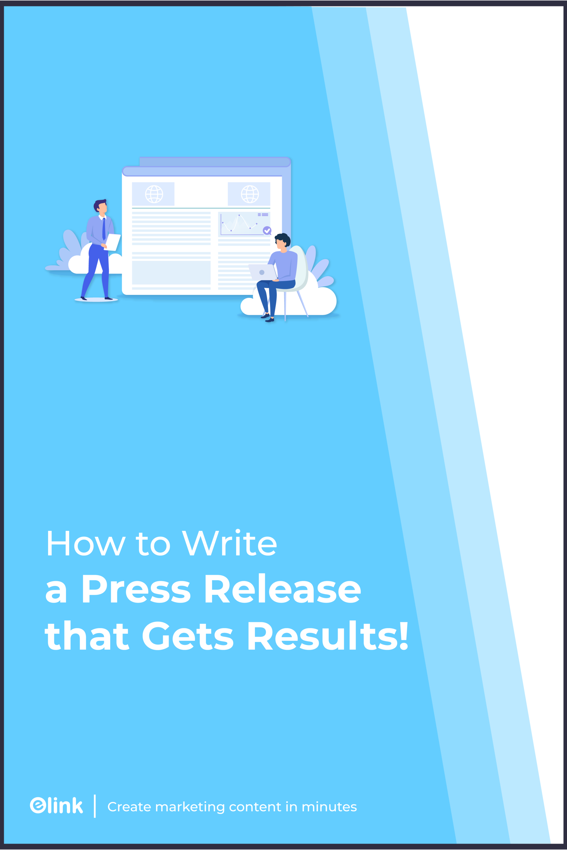 How to write press release pinterest banner