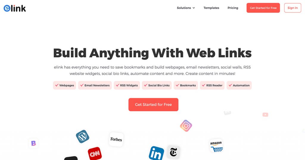 Elink-Best Content Curration Software