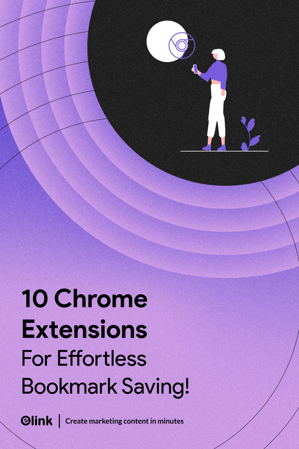 Best 10 Chrome Bookmark Extension -Pinterest Banner