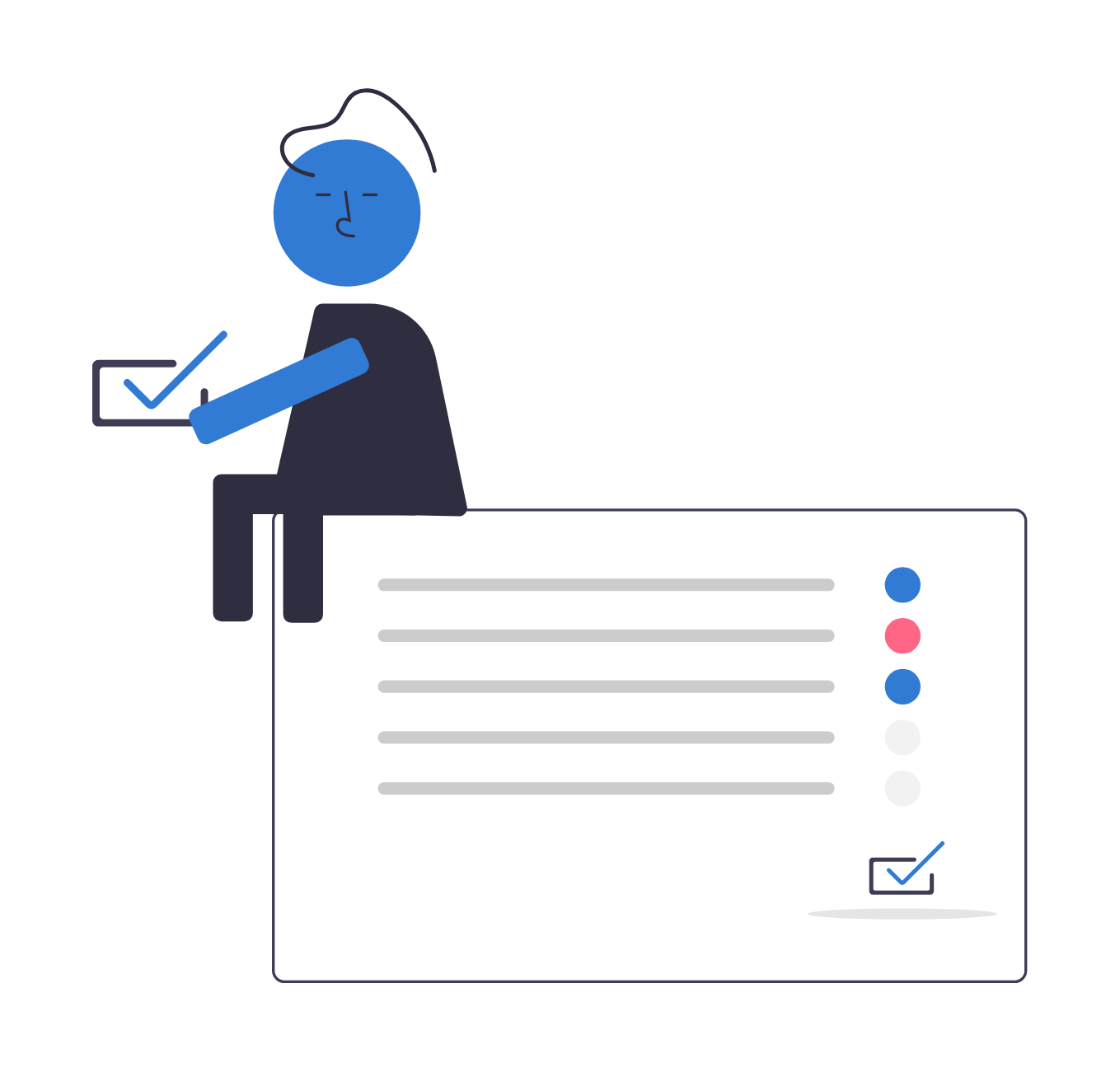 track and compare feedbacks