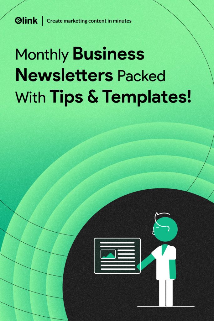How to Create Monthly Newsletter- Pinterest