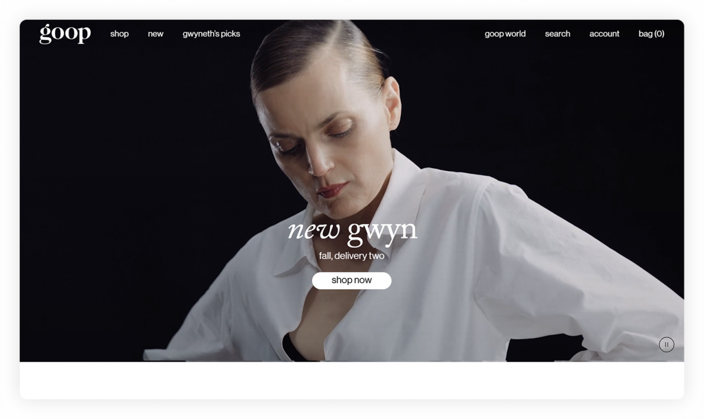 Goop- Best Lifestyle blog