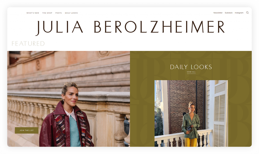 Julia Berolzheimer- Gal Meets Glam