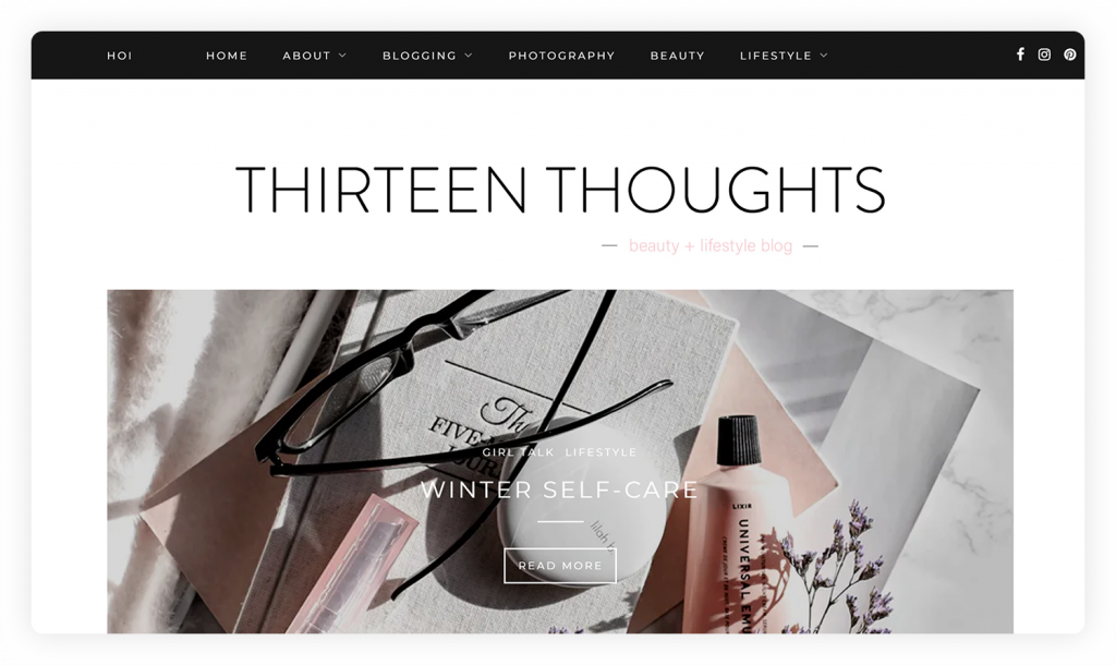 Thirteen Thoughts- Best Lifestyle Blog
