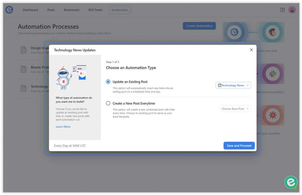 choose automation type