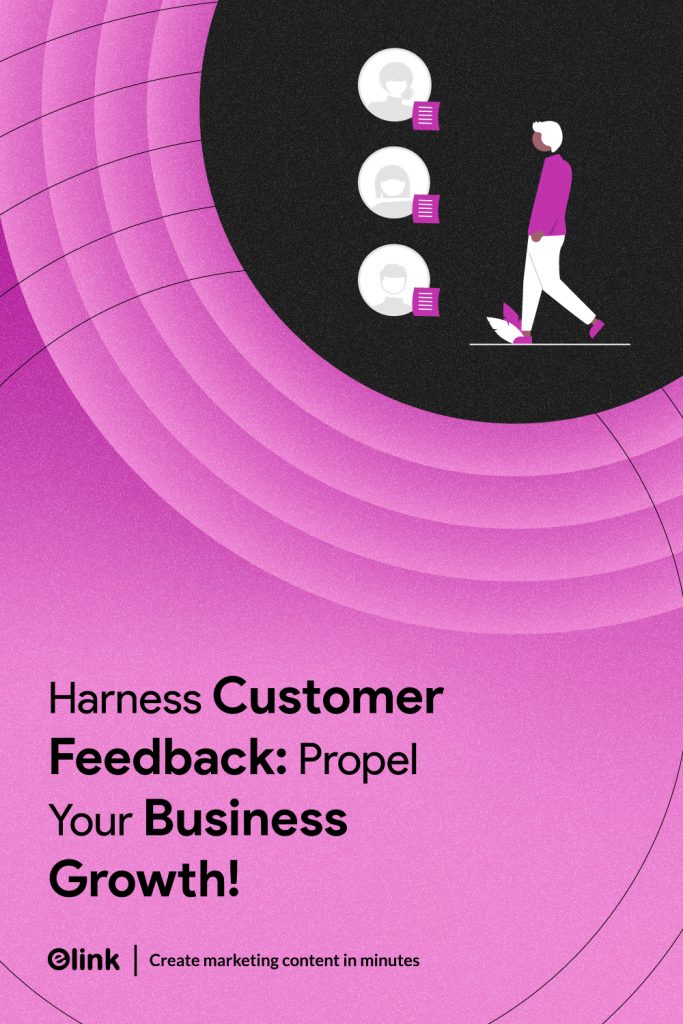 How to Use Customer Feedback- Pinterest