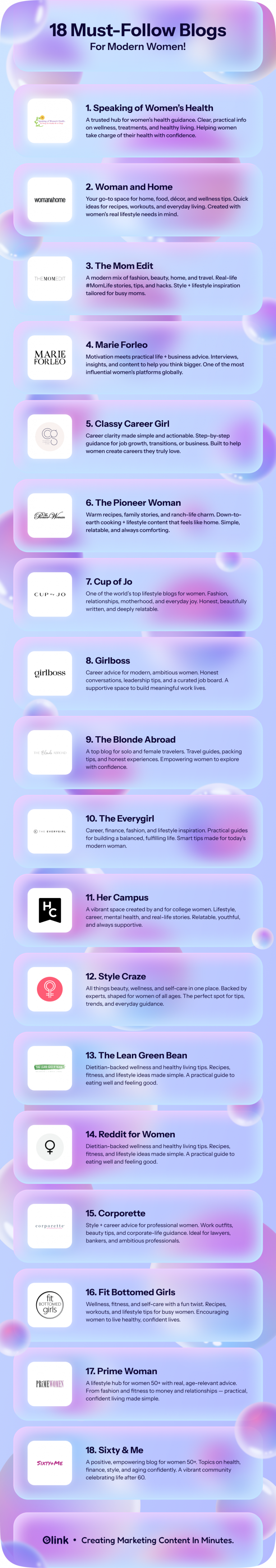 Girl Blog Topics Top 17+ Women Blogs & Websites You Need to Follow!