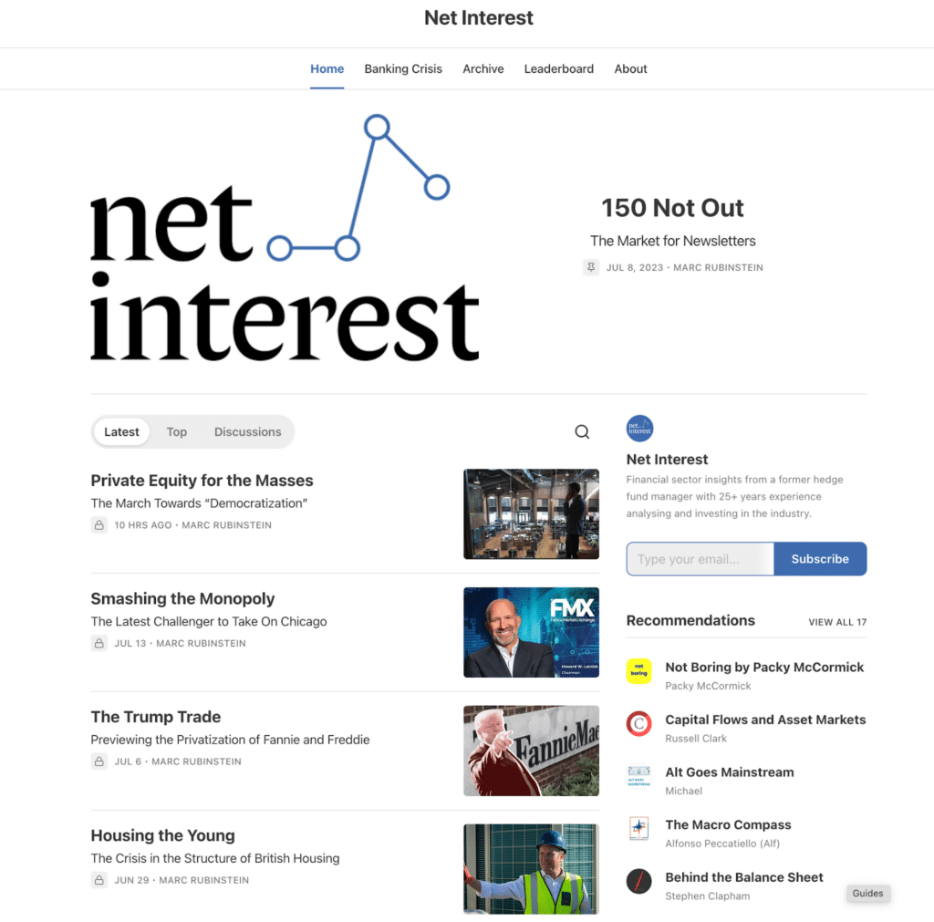 net interest- Top Fintech Sites