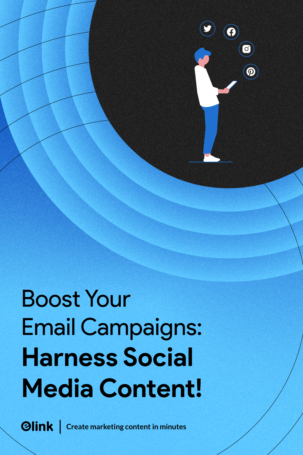 How to Use Social Media Content For Email Marketing- pinterest